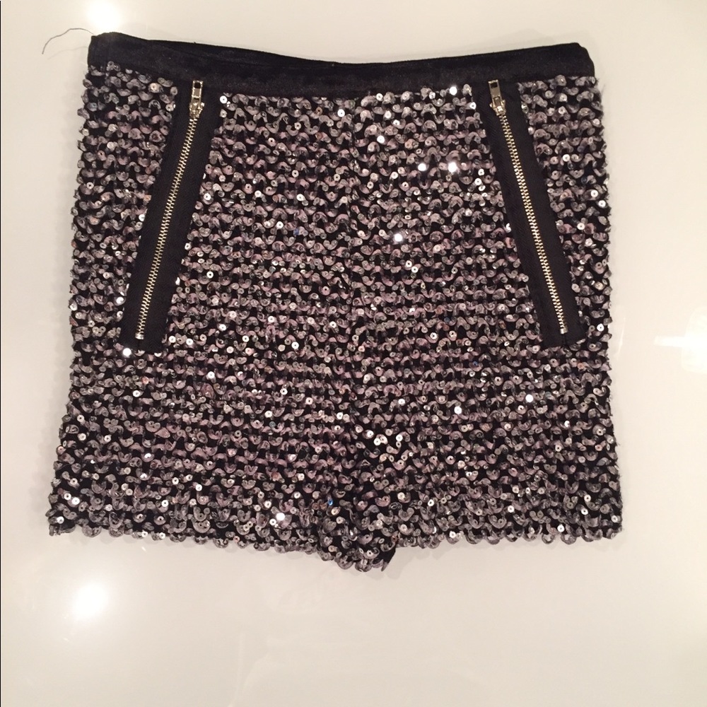 Swool sequin shorts